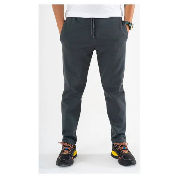 Souris Erkek Krem Jogger Pantolon Bağcıklı Lastikli Bel Rahat Kesim Eşofman Altı - Görsel 9