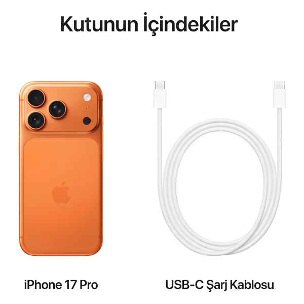 iPhone 17 Pro 1 TB Kozmik Turuncu - Görsel 10