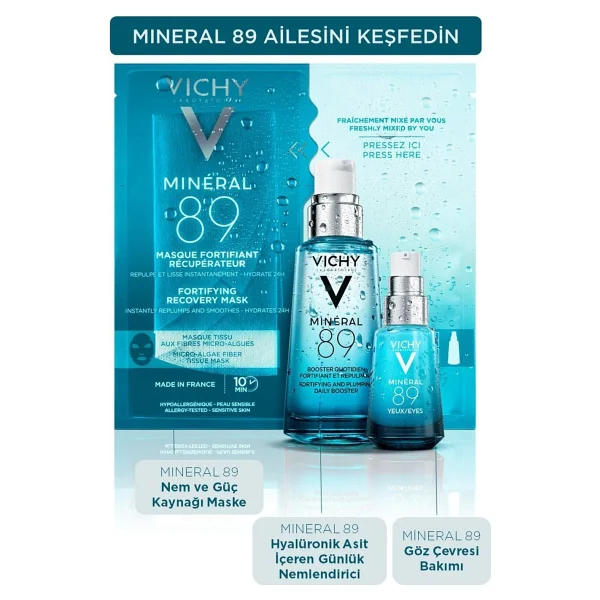 Vichy Mineral 89 Eyes Göz Çevresi Bakım Kremi 15 Ml - Görsel 10