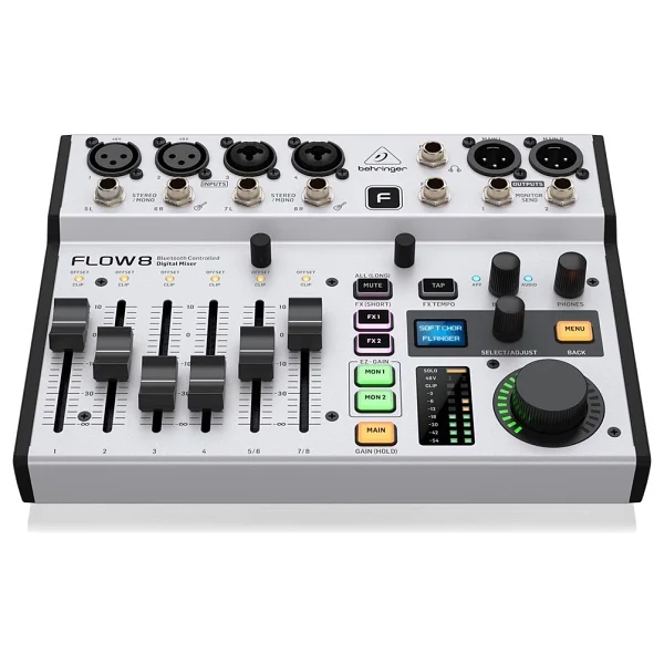 Behringer Flow 8 Bluetooth Dijital Mikser - Görsel 2