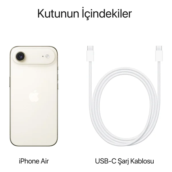 iPhone Air 1 TB Uçuk Altın - Görsel 10