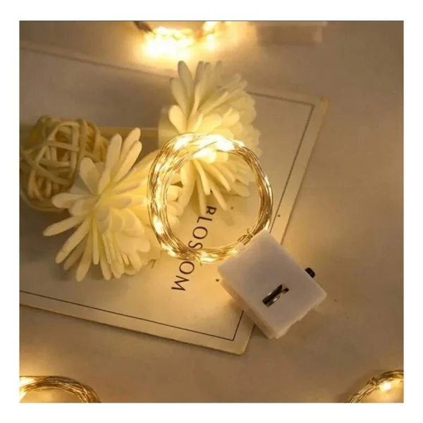 Pilli Peri LED Gün Işığı 2m - Görsel 2