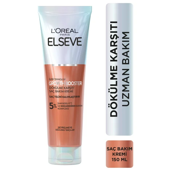 Elseve Growth Booster Dökülme Karşıtı Rutin: Şampuan & Saç Bakım Kremi & Saç Derisi Serumu - Görsel 3