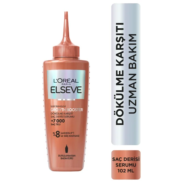 Elseve Growth Booster Dökülme Karşıtı Rutin: Şampuan & Saç Bakım Kremi & Saç Derisi Serumu - Görsel 4