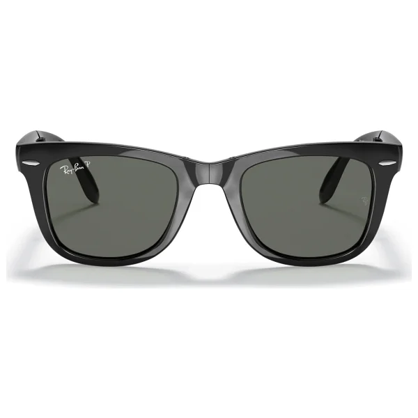 Ray-Ban Wayfarer Folding 4105 601/58 Black-Green Polarize Güneş Gözlüğü - Görsel 5