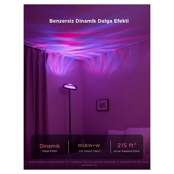 Govee Uplighter RGB Köşe Lambası - Görsel 4