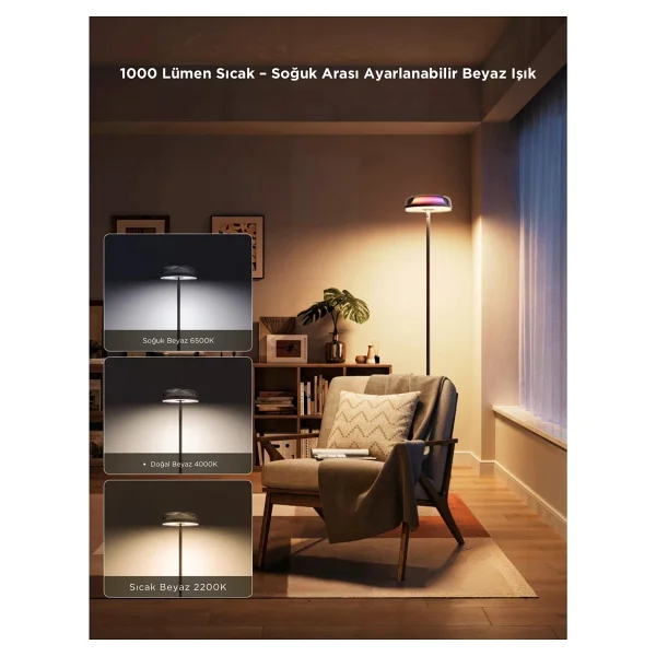 Govee Uplighter RGB Köşe Lambası - Görsel 5