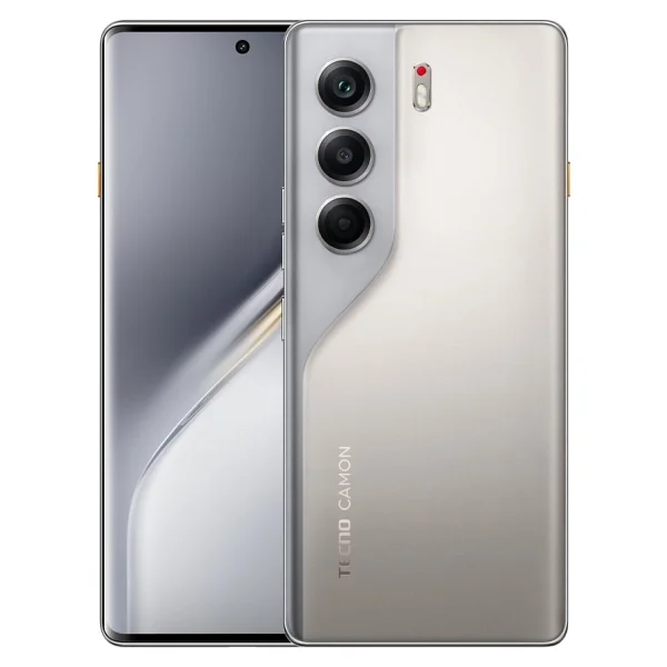 Tecno Camon 40 Pro 256 GB 8 GB Titanyum - Görsel 8