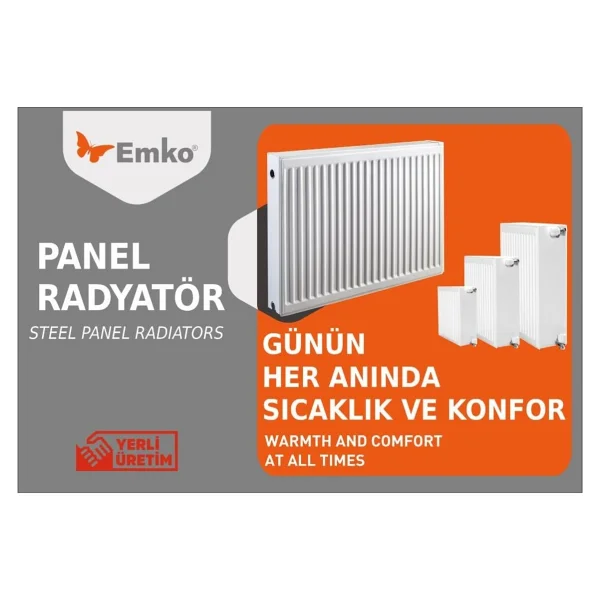 Emko - Panel Radyatör 600x800 Mm - Görsel 2