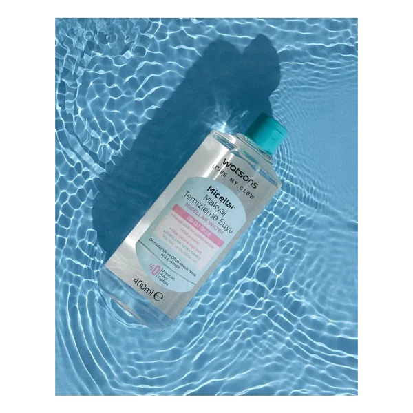 Watsons Micellar Tüm Cilt Tipleri İçin 400 Ml Makyaj Temizleme Suyu - Görsel 6