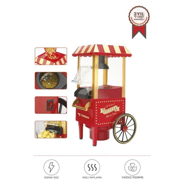 Torima Tpm-01 Mısır Patlatma Makinesi - Görsel 8