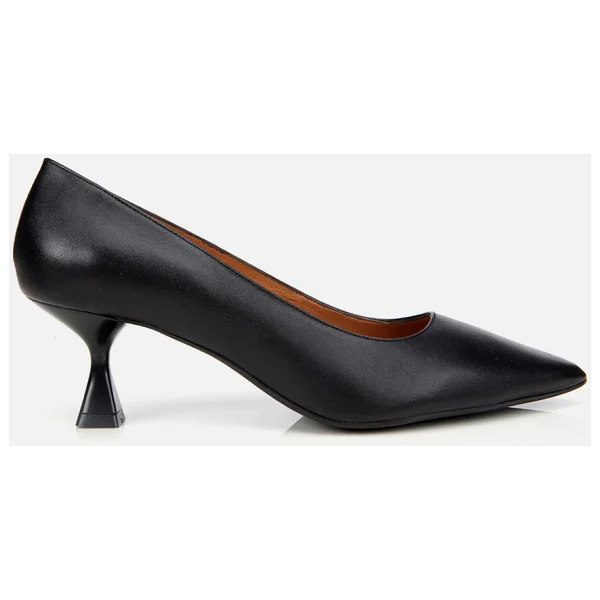 Hotiç Kadın Deri Lacivert Esnek Tabanlı İnce Topuklu Stiletto, Lacivert, 36 - Görsel 10