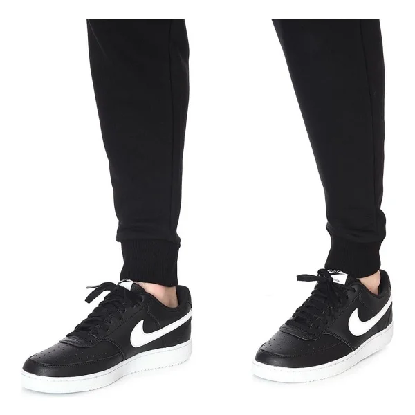 Nike Court Vision Low Next Nature Dh2987-001 Siyah-Beyaz Erkek Spor Ayakkabı - Görsel 5