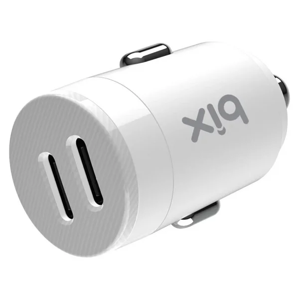 Bxcc65c 65w Çift Portlu Type-C Araç Şarj Aleti iPhone & Android & Notebook Mini Araç İçi Şarj Cihazı Beyaz - Görsel 6