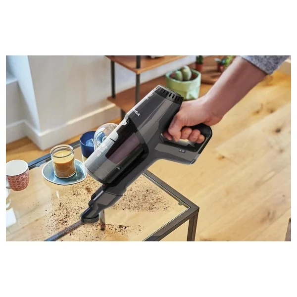 Tefal X-Pert 3.60 Kablosuz Dikey Şarjlı Süpürge 10.8 V Turbo Başlık İle Açık Turuncu Renk - Görsel 9