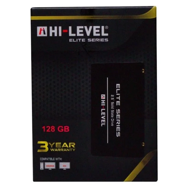 Hi-Level 2.5" 128 GB Sata 3 SSD - 560 MB/S Okuma, 540 MB/S Yazma Hızı, Masaüstü Ve Laptop Uyumlu Yüksek Performans - Görsel 4