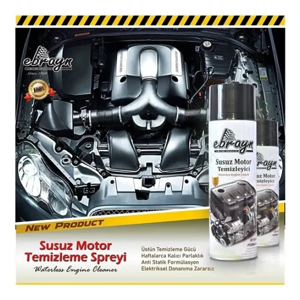 Ebrayn Susuz Motor Temizleme Spreyi 500 Ml - Görsel 2
