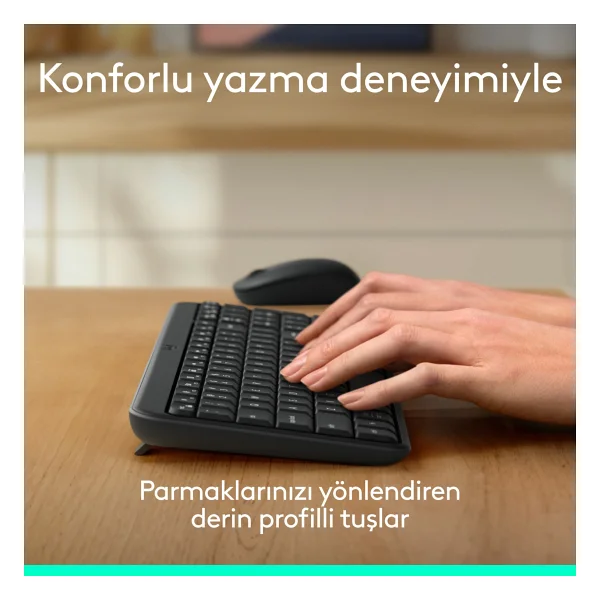 Logitech K250 920-013460 Q Kablosuz Klavye - Görsel 4