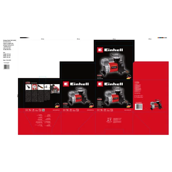 Einhell Cc-Ac 35/10 12 V Mini Araç Hava Kompresörü - Görsel 7