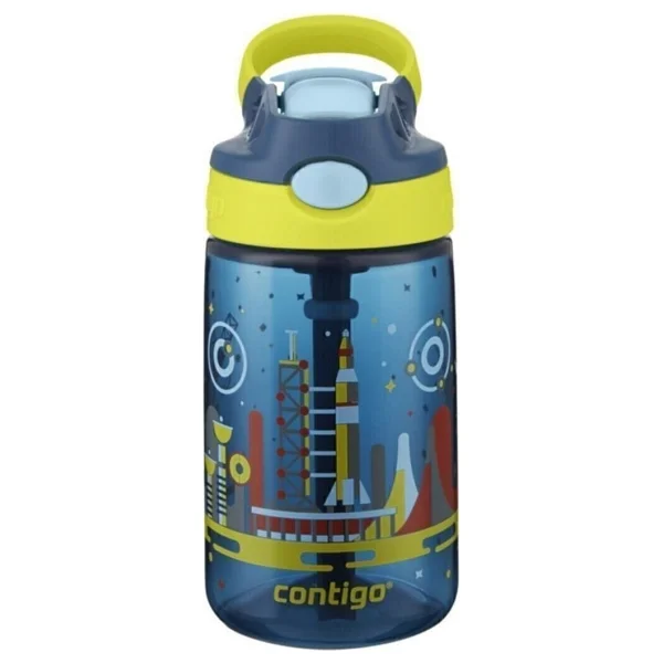 Contigo Gizmo Flip Çocuk Suluk 420 Ml Tritan Malzeme Mavi Bpa'sız Hafif Ve Dayanıklı Tasarım - Görsel 8