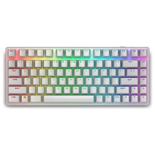 Dell Alienware Pro 545-Bbfr Beyaz RGB %75 Tkl Linear Switch Kablolu/Kablosuz Mekanik Oyuncu Klavyesi - Görsel 6
