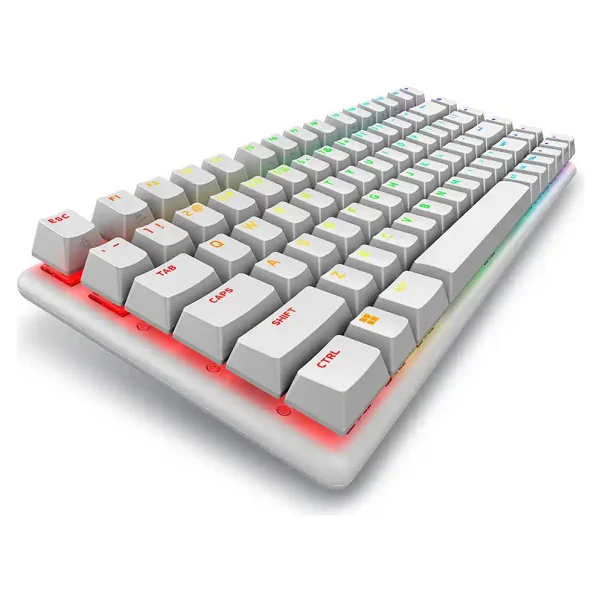 Dell Alienware Pro 545-Bbfr Beyaz RGB %75 Tkl Linear Switch Kablolu/Kablosuz Mekanik Oyuncu Klavyesi - Görsel 4
