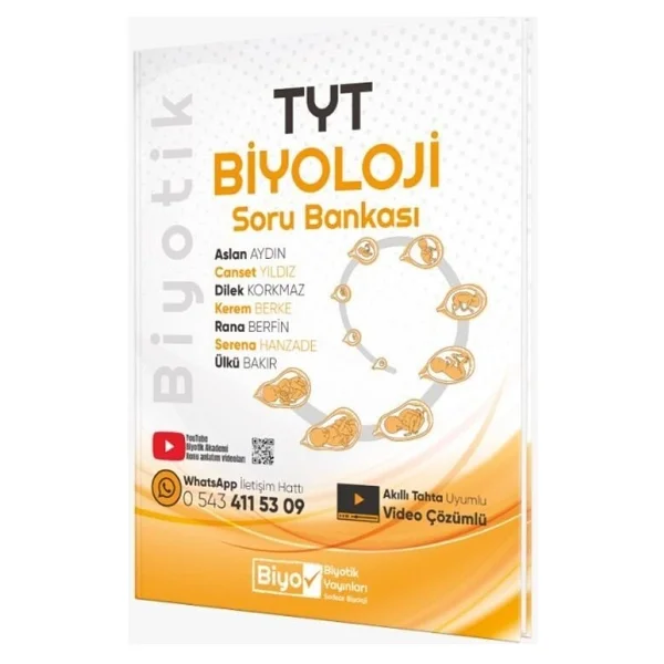 Biyotik Yayınları Tyt Biyoloji Soru Bankası - Görsel 3