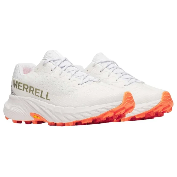 Merrell Agility Peak 5 J068693 Beyaz-Turuncu Erkek Koşu Ayakkabısı - Görsel 3