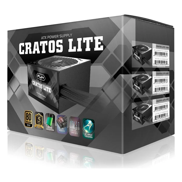 Raijintek Cratos Lite 0r30b00037 Gen5.1 850 W Power Supply - Görsel 6
