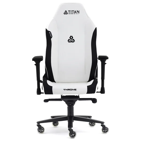 Titan Seat Throne Deri White Oyuncu Koltuğu - Görsel 3