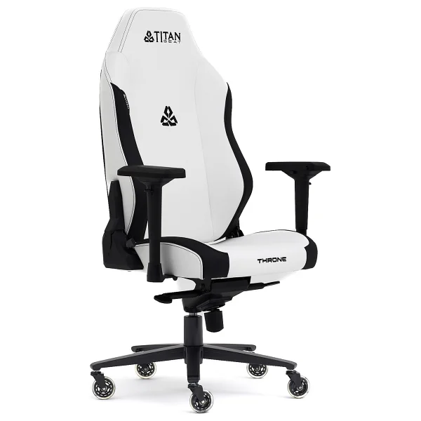 Titan Seat Throne Deri White Oyuncu Koltuğu - Görsel 4