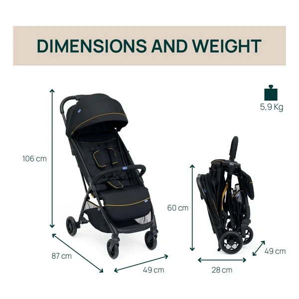 Chicco Glee Bebek Arabası - Görsel 3