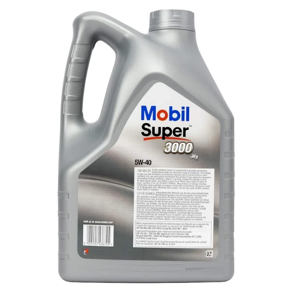 Mobil Super 3000 X1 5w-40 4 Lt Motor Yağı - Görsel 2