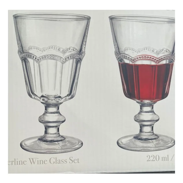 Madame Coco Perline 220 Ml 4'lü Kadeh - Görsel 4