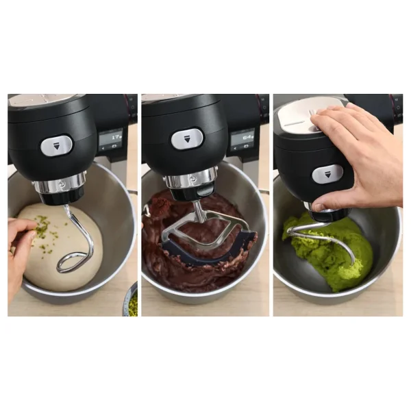 Bosch Serie 6 Kitchen Machine With Scale 1600 W Siyah - Görsel 8