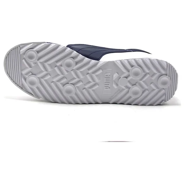 Puma Roma Basic 353572-12 Beyaz-Lacivert Erkek Spor Ayakkabı - Görsel 4