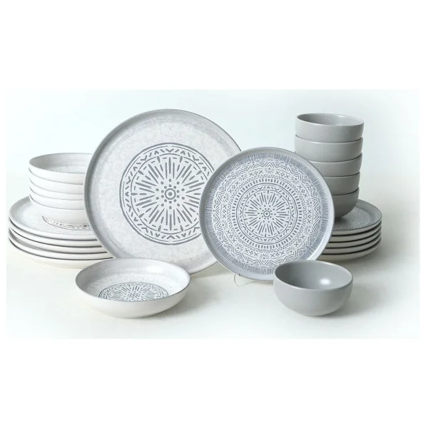 Keramika Stone Nordic 24 Parça 6 Kişilik Yemek Takımı - Görsel 10
