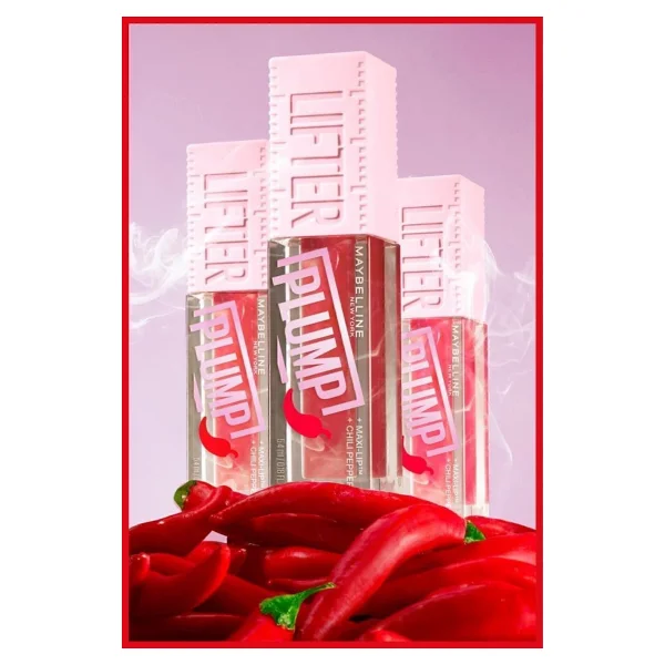 Maybelline Lifter Plump Dolgunlaştırıcı Dudak Parlatıcısı 03 Pink Sting - Görsel 8