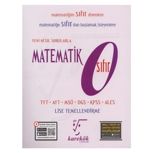 Karekök Yayınları Yks Sıfır Matematik Soru Bankası - Görsel 3