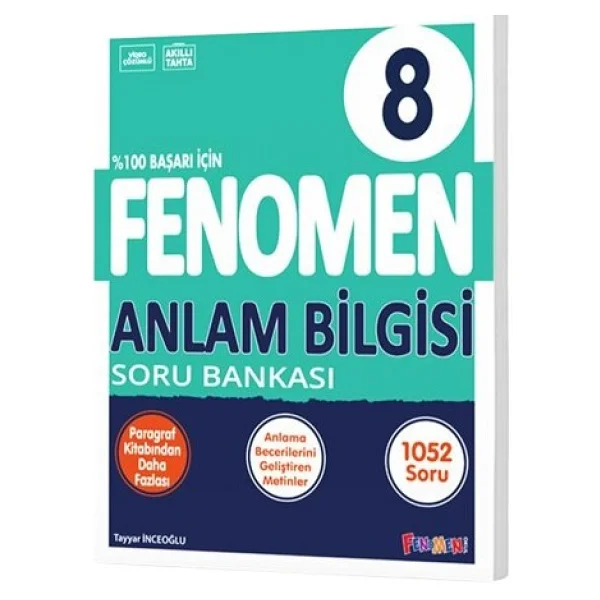 Fenomen Okul Yayınları 8. Sınıf Anlam Bilgisi Soru Bankası - Görsel 2