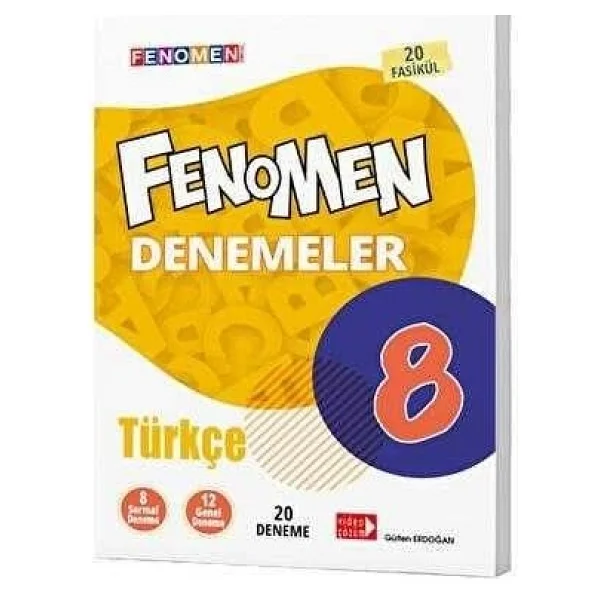 Fenomen Okul Yayınları 8. Sınıf Türkçe 20 Genel Deneme - Görsel 8