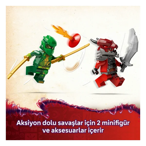 Lego 71828 Ninjago Lloyd'un Çek-Bırak Yarış Arabası - Görsel 7