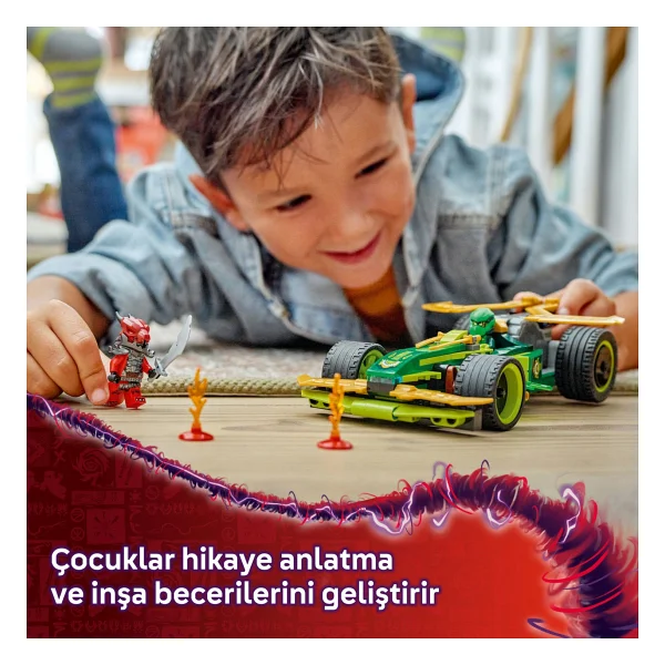 Lego 71828 Ninjago Lloyd'un Çek-Bırak Yarış Arabası - Görsel 8