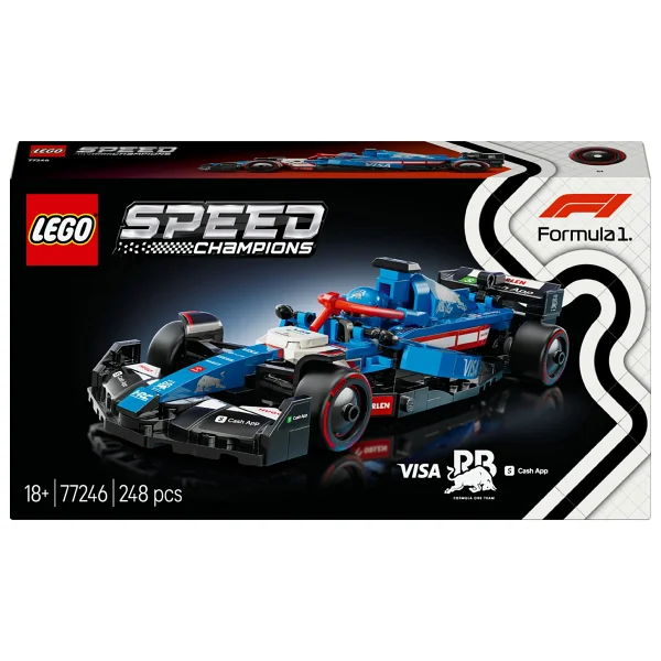 Lego 77246 Speed Champions Visa Cash App Rb Vcarb 01 F1 Yarış Arabası - Görsel 4