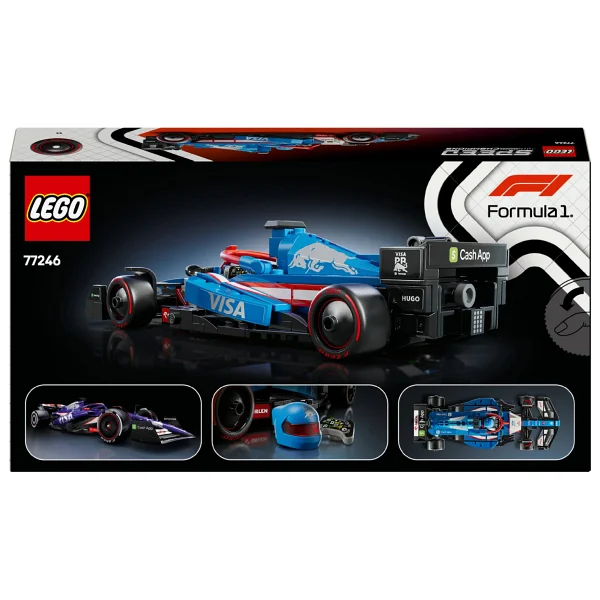 Lego 77246 Speed Champions Visa Cash App Rb Vcarb 01 F1 Yarış Arabası - Görsel 5