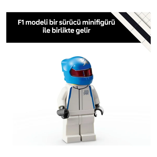 Lego 77246 Speed Champions Visa Cash App Rb Vcarb 01 F1 Yarış Arabası - Görsel 8