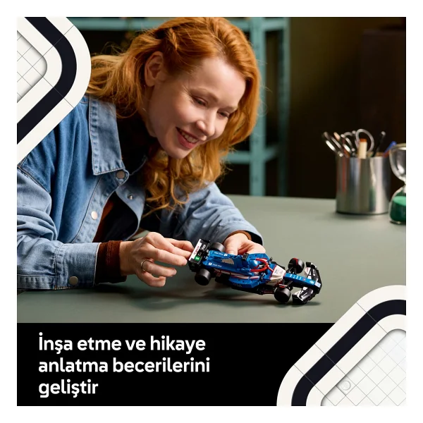 Lego 77246 Speed Champions Visa Cash App Rb Vcarb 01 F1 Yarış Arabası - Görsel 9