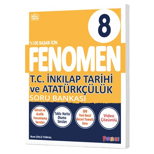 Fenomen Okul Yayınları 8. Sınıf Fenomen T.C. İnkılap Tarihi Ve Atatürkçülük Soru Bankası - Görsel 4