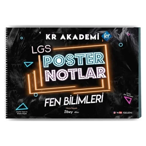 Kr Akademi Yayınları Lgs Fen Bilimleri Poster Notları - Görsel 6