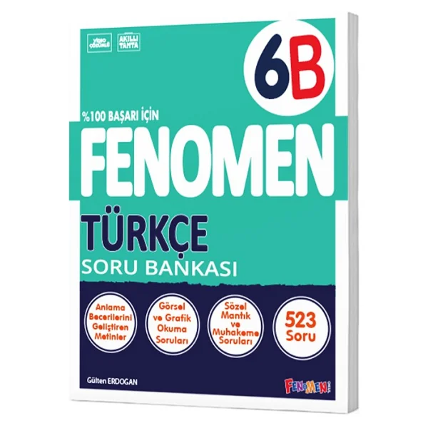 Fenomen Okul Yayınları 6. Sınıf Türkçe B Soru Bankası - Görsel 3
